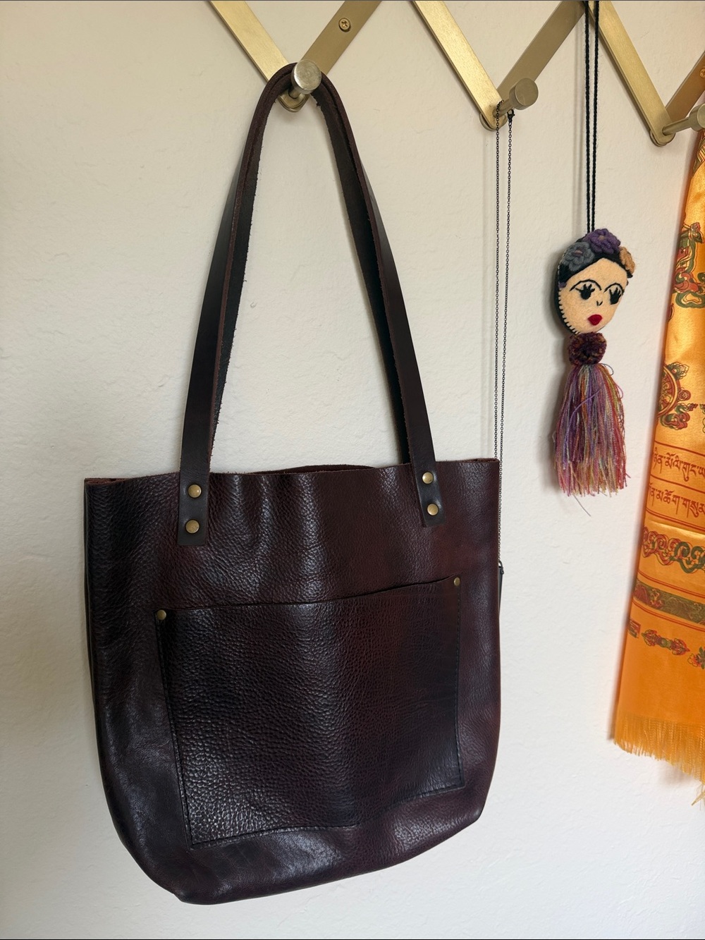 Portland Leather Oxblood Classic Small Tote 🦄 - Picture 8 of 8